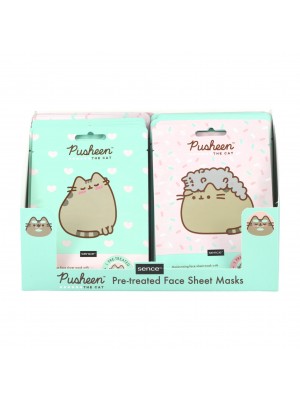 Mascarilla pusheen fresa cara